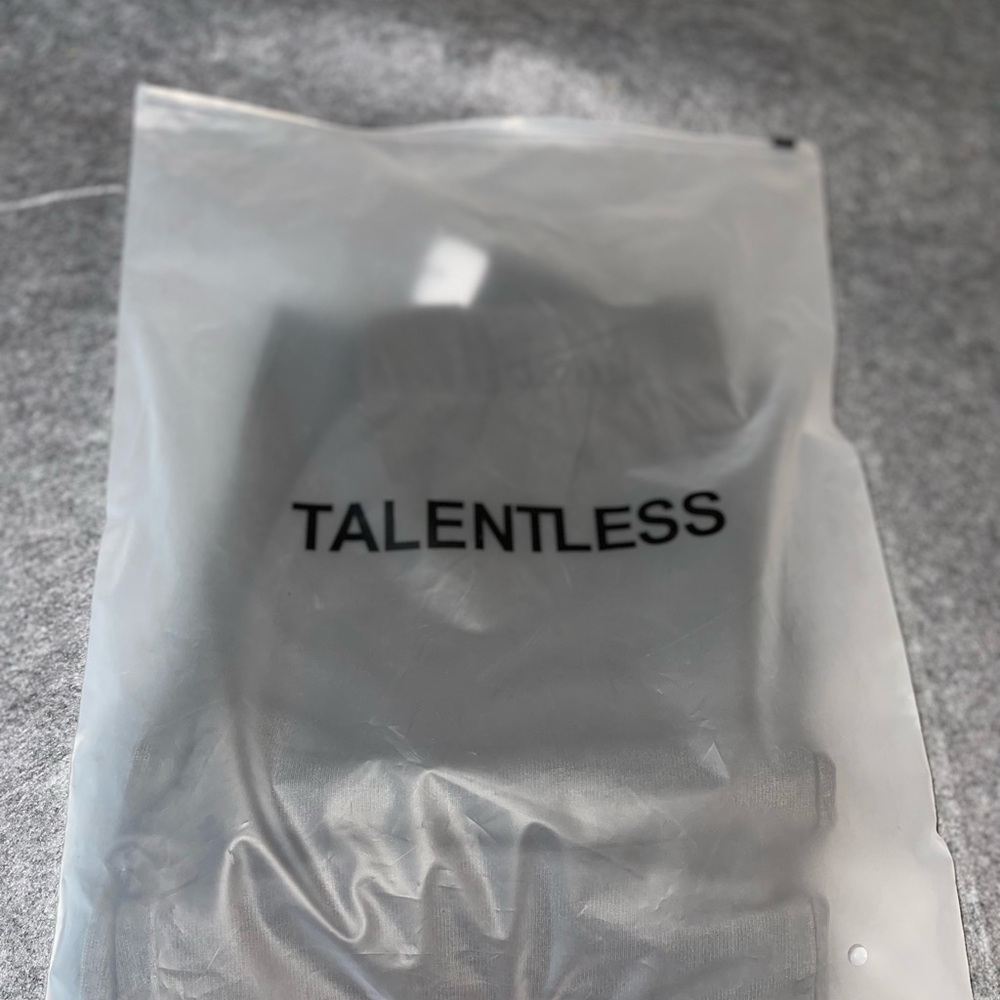 Talentless Womens‎ French Terry Wide Leg Sweatpants Washed Grey S TSW386